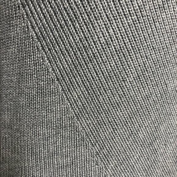 WHBM v neck gray cashmere blend sweater tunic size Medium - Picture 6 of 14